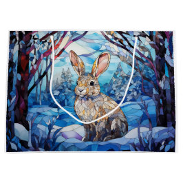 Stained Glass Bunny