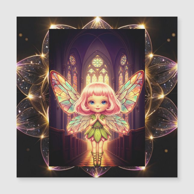 Stained glass, fairies, cathedrals, prayer (Framsida)