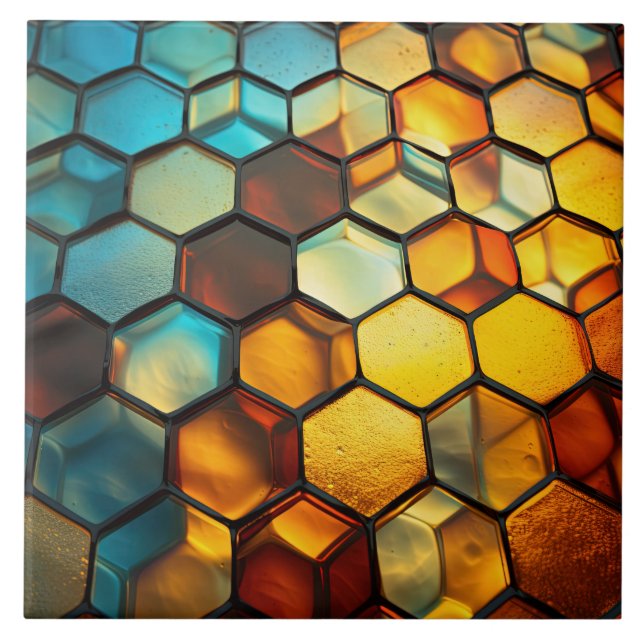  Stained Glass  Kakelplatta (Framsidan)