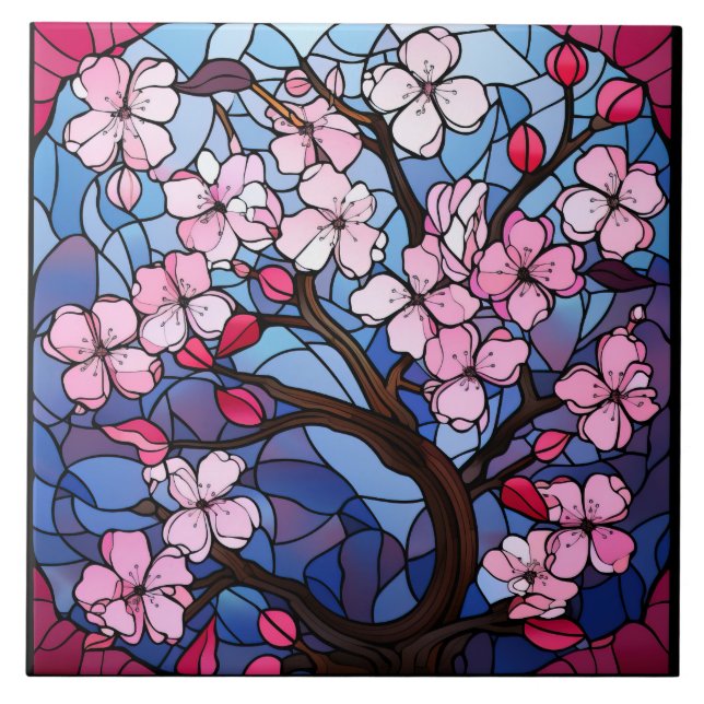  Stained Glass  Kakelplatta (Framsidan)