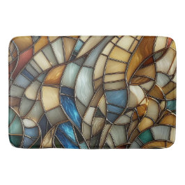 Stained Glass Waves Badrumsmatta