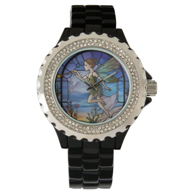 Stainglass Fairy Armbandsur (Framsida)