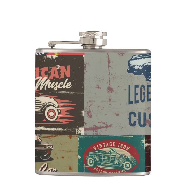 Stainless Steel-kolv hot rod Fickplunta (Framsidan)