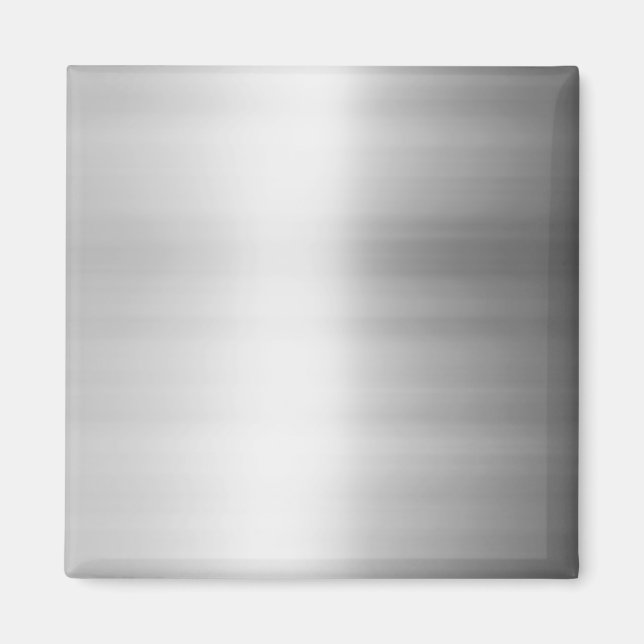 Stainless Steel Metall utseende Magnet (Framsidan)