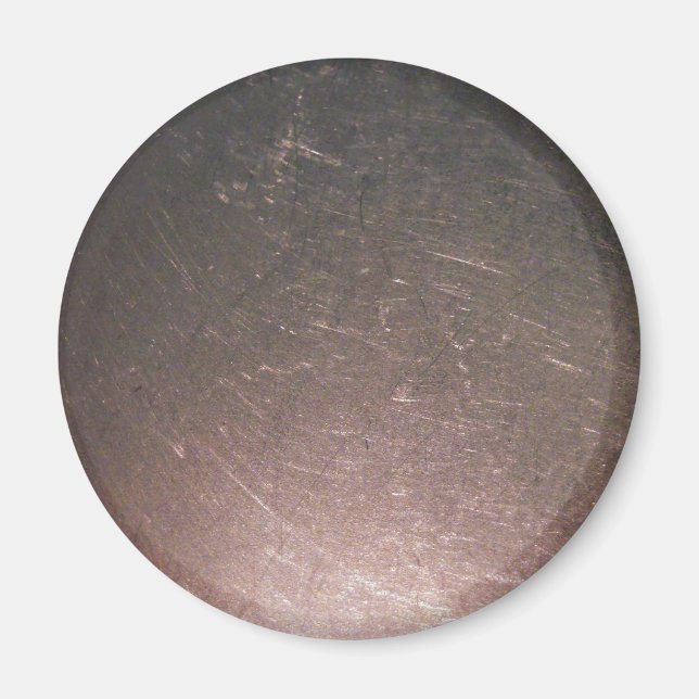 Stainless Steel Scratches Magnet (Framsidan)