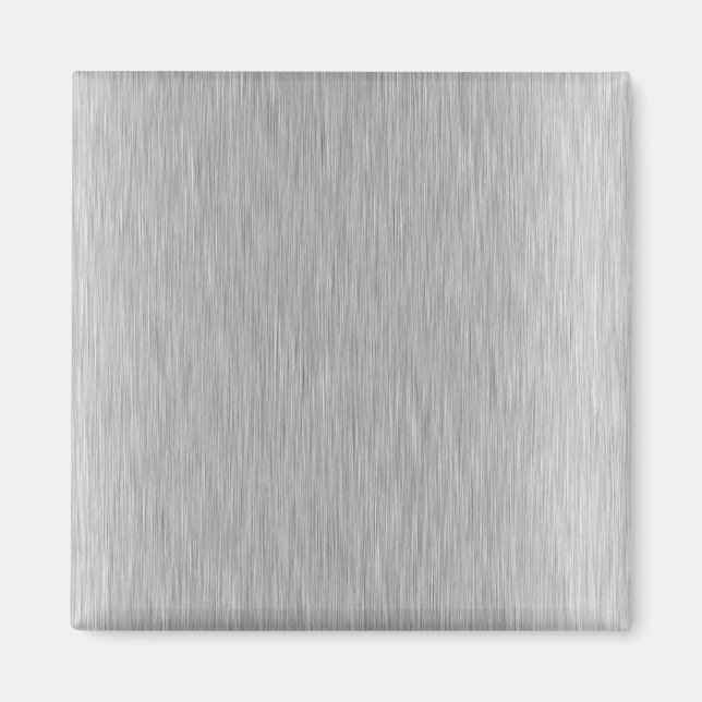 Stainless Steel Textured Magnet (Framsidan)