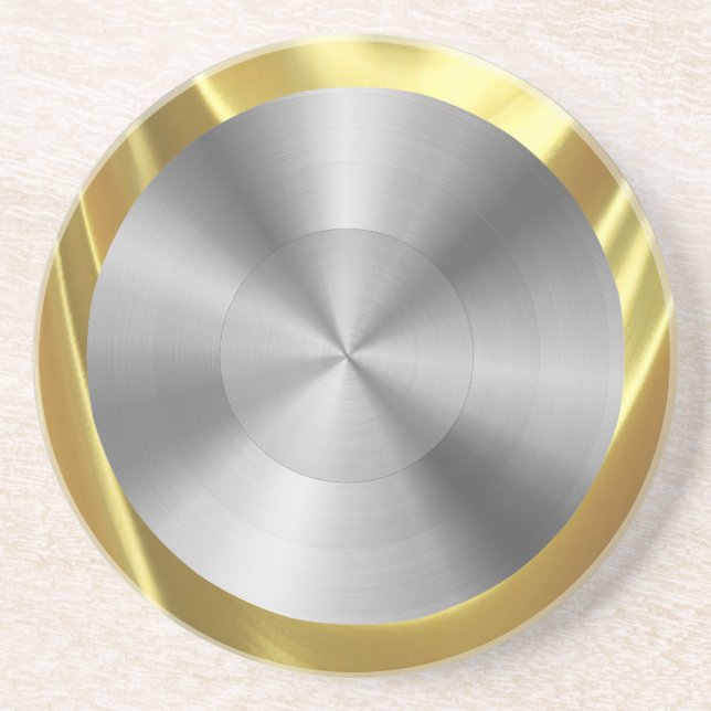 Stainless Steel Watch Guld Underlägg (Framsidan)
