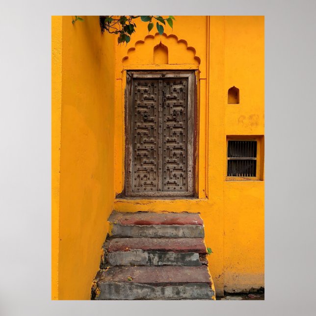 STAIRCASE FRAMFÖR TRÄDDÖRREN POSTER (Framsidan)