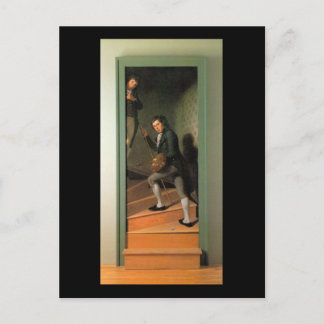 Staircase Group, av Charles Willson Peale Vykort