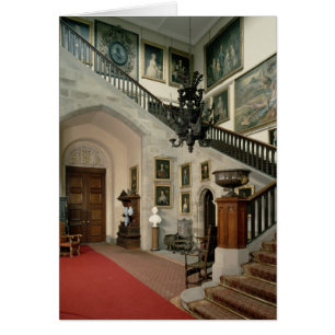 Staircase Hall, 1812-15 Hälsningskort