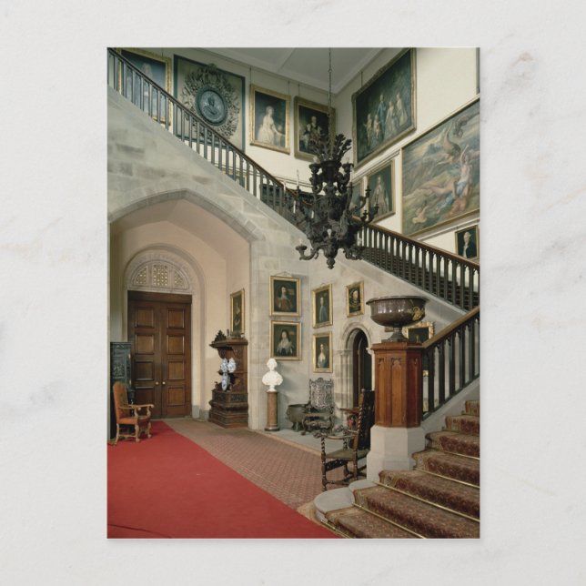 Staircase Hall, 1812-15 Vykort (Framsida)