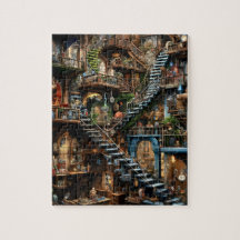 Staircase Illusion Museum Puzzle