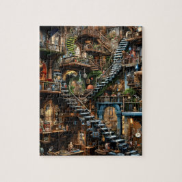 Staircase Illusion Museum Puzzle Pussel