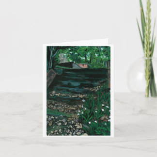 Stairway-hälsningskort Kort