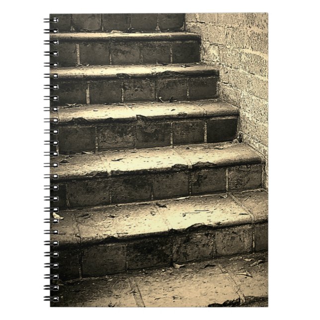 Stairway i den bärbara datorn Sepia Anteckningsbok (Framsidan)