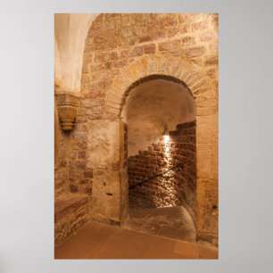 Stairway i Mikveh Bathhouse Poster
