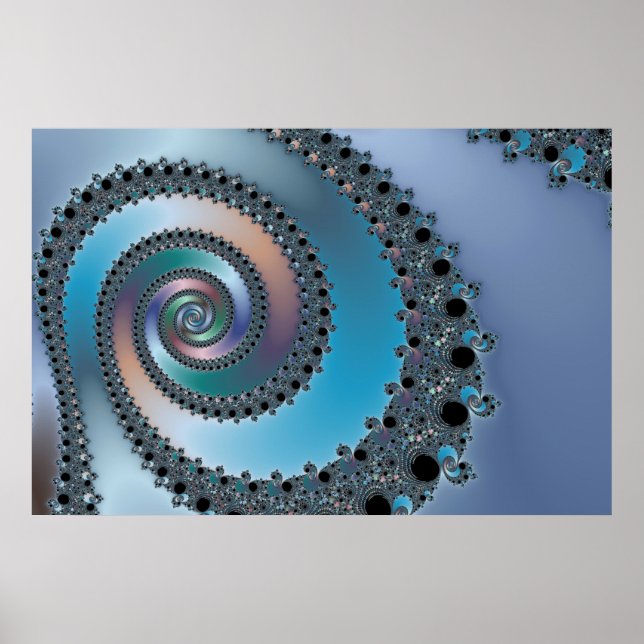Stairwell - Fractal Poster (Framsidan)