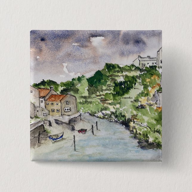 Staithes Beck Whitby Knapp (Framsida)