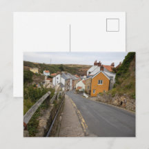Staithes byhöga gata