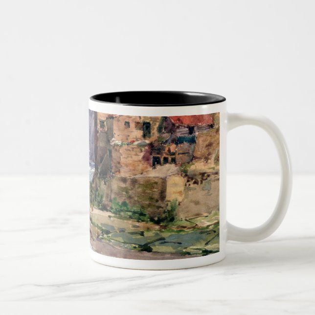 Staithes c.1897-1918 Två-Tonad mugg (Höger)
