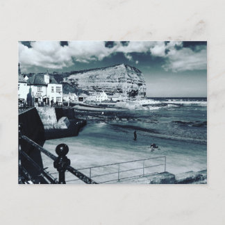 Staithes harbor view, North Yorkshire. Vykort
