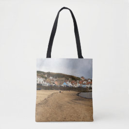 Staithes Harbour Beach and Village Front Tygkasse