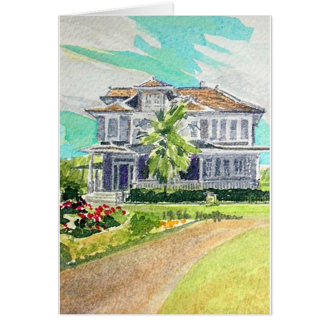 Staiti hus 1905 hälsningskort (Framsidan)