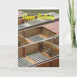 Stakbåtar grattis på födelsedagen kort