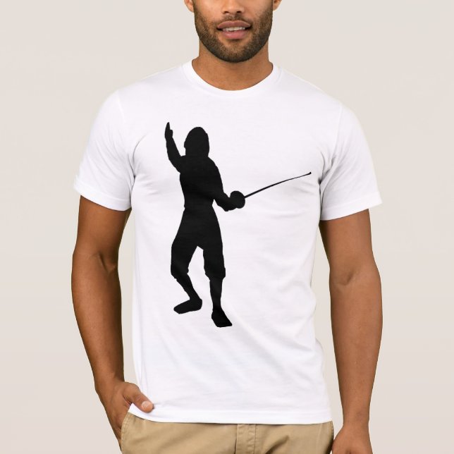 staket-lek swordplay, skridskon, sporten, tee (Framsida)