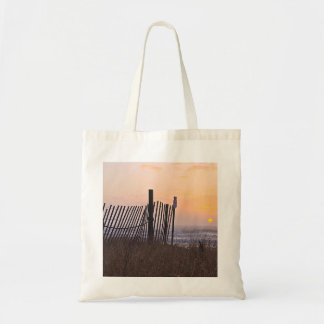 staket solnedgång Tote Bag Tygkasse