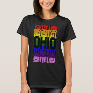 Staks Ohio Gay pride T Shirt