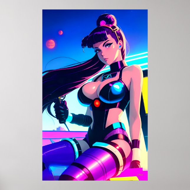 Stål Boll Stjärn Löpare Poster (Framsidan)