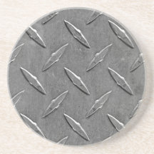Stål Grått Diamond Plate