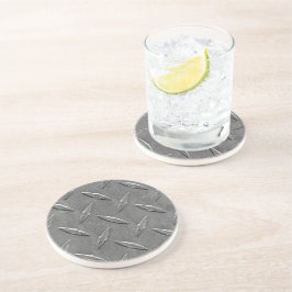 Stål Grått Diamond Plate Underlägg