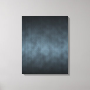 Stål Grått Gothic Ombre Background Art Canvastryck