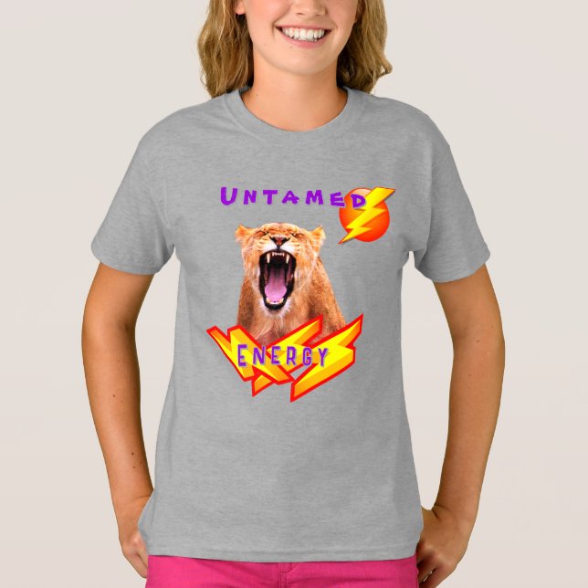 Stål - inga begränsningar för Roligten för energi  T Shirt (Framsida)