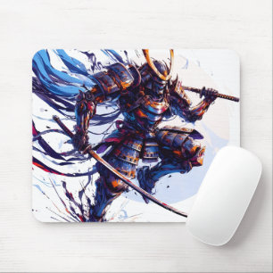 Stål Serenity: Samurai Sentinel Mousepad Musmatta