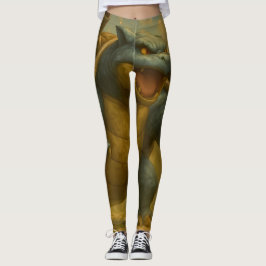 Stål Titan från de bortglömda ruinerna Leggings