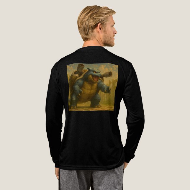 Stål Titan från de bortglömda ruinerna T Shirt (Hel baksida)