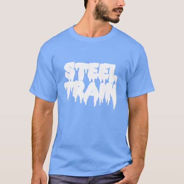 stål tjej t shirt (Framsida)