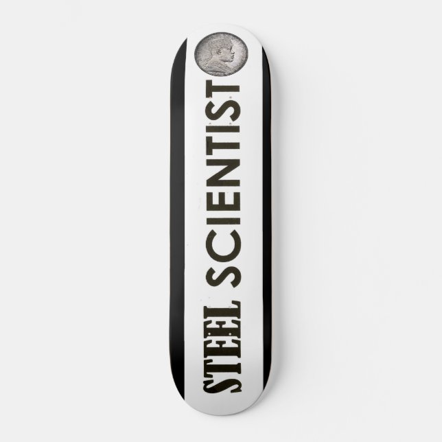 STÅL  VETENSKAPSMAN Skateboard (Framsida)