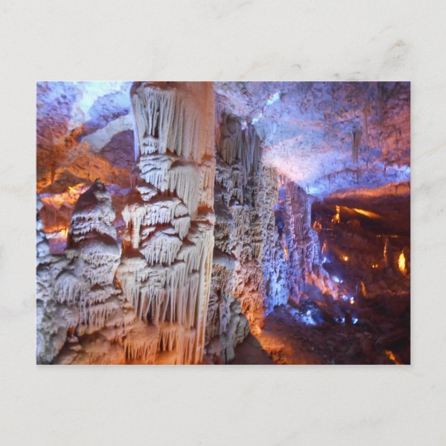 Stalagmite Cave Postcard Vykort (Framsida)
