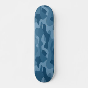 Stålblå monokolärkamera mini skateboard bräda 18,5 cm