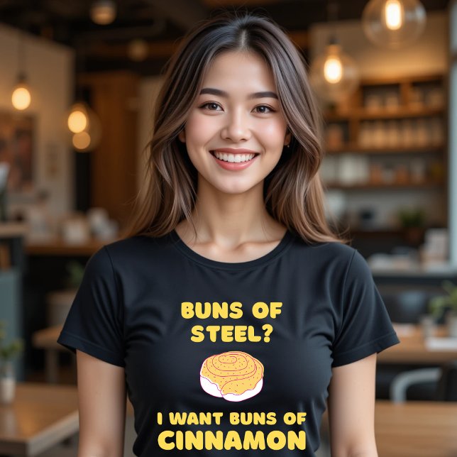 Stålbunten? Jag vill ha Cinnamon T-Shirt (Skapare uppladdad)