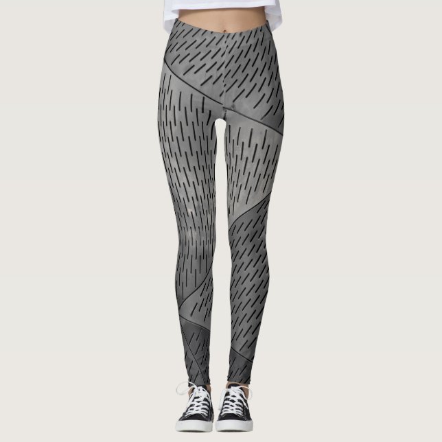 Stålbyggets effekt Stainless Industrial Leggings (Framsida)