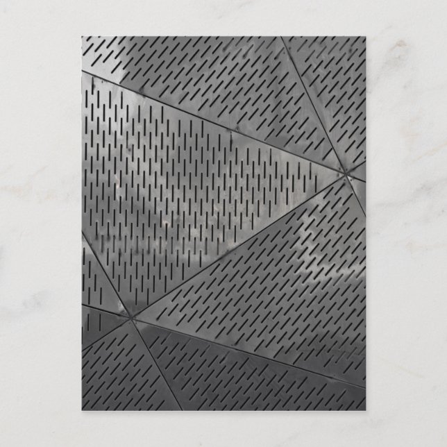 Stålbyggets effekt Stainless Industrial Vykort (Framsida)