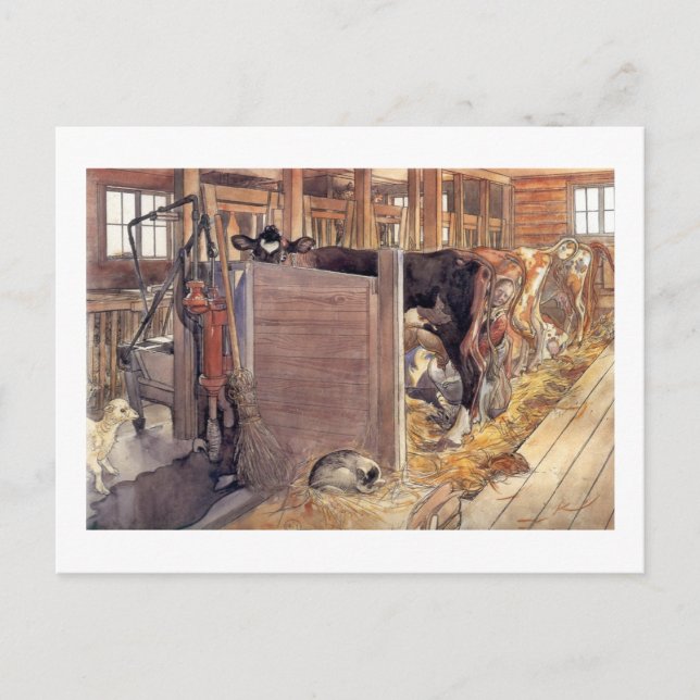 Stald eller Stable 1904 Vykort (Framsida)