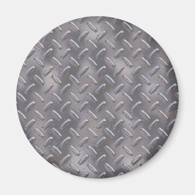 Ståldiamantplåt Magnet (Framsidan)