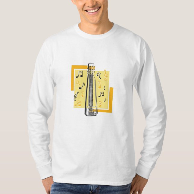 Stålguitar T Shirt (Framsida)