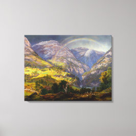 Stalheim i Norge (Johan Christian Dahl) Canvastryck